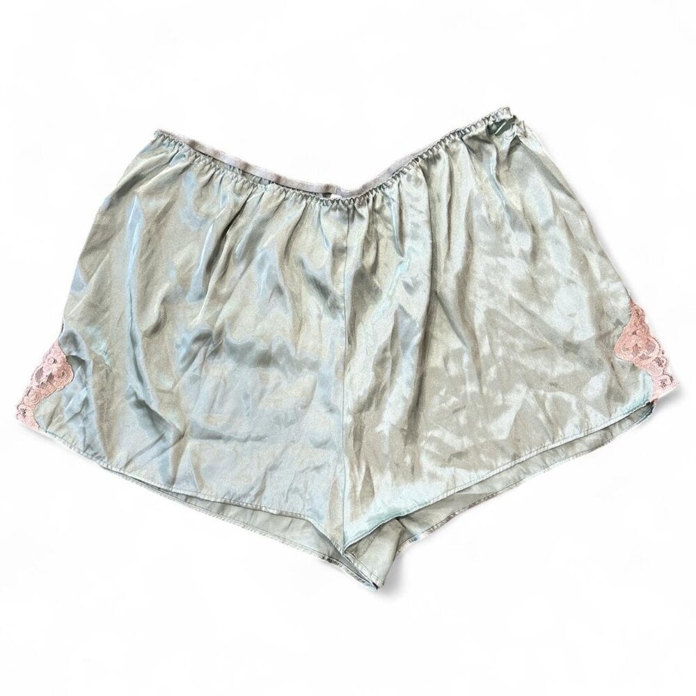 Blue Pajama Shorts